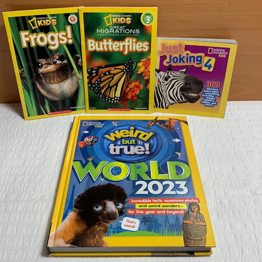 National Geographic Kids Collection - Set of 4 Books